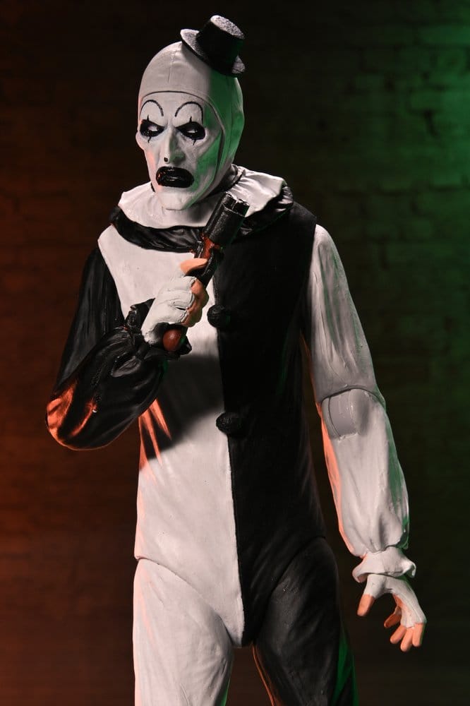 Terrifier 2 2 pack figurines Ultimate Art the Clown & Little Pale Girl 18 cm