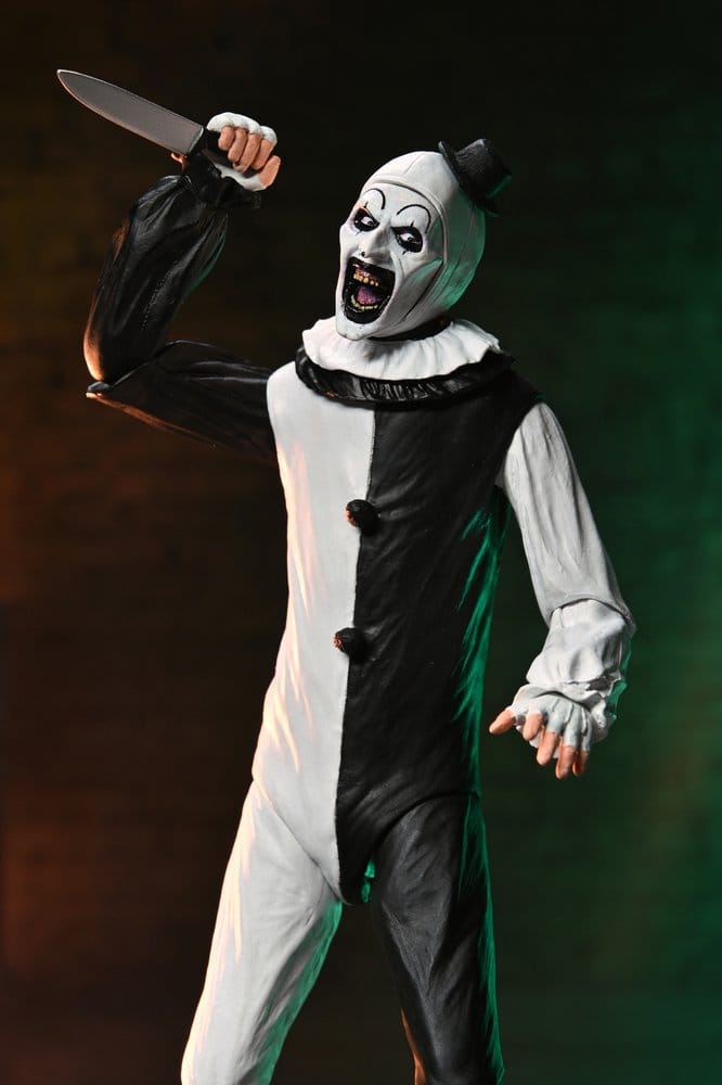 Terrifier 2 2 pack figurines Ultimate Art the Clown & Little Pale Girl 18 cm