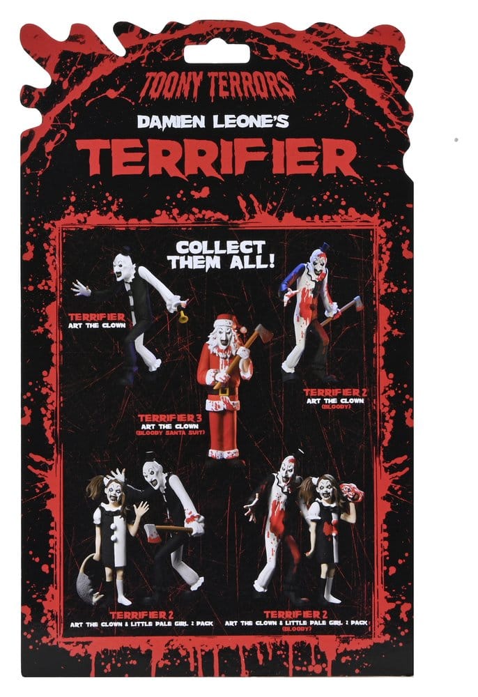 Terrifier 3 Toony Terrors figurine Santa Suit Art the Clown (Bloody Version) 15 cm