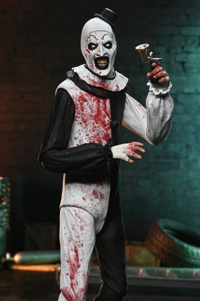Terrifier 2 Ultimate figurine Art the Clown (Blood Splattered) 18 cm
