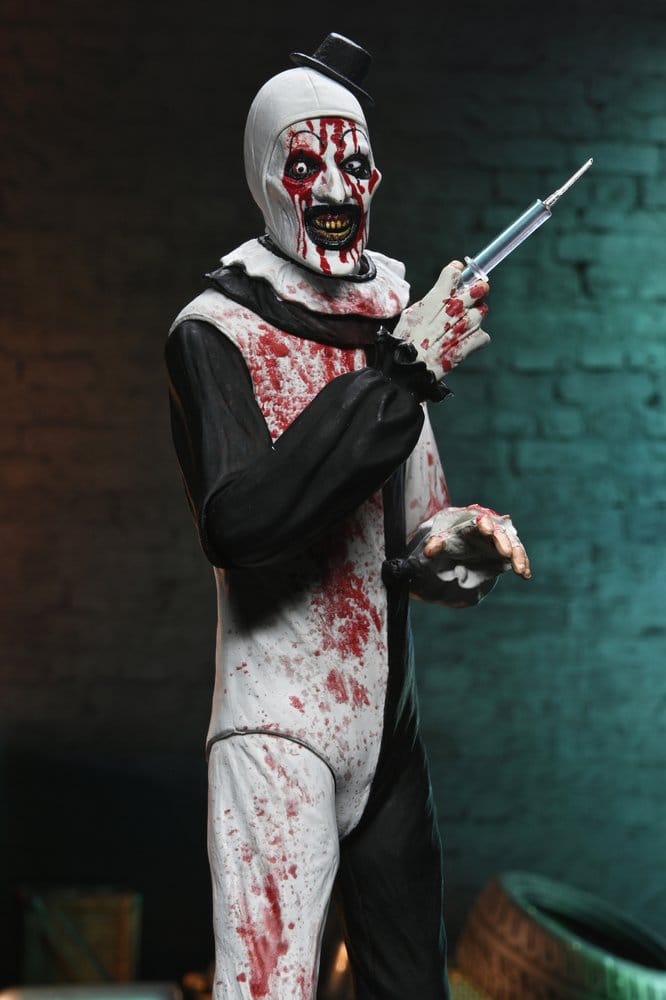 Terrifier 2 Ultimate figurine Art the Clown (Blood Splattered) 18 cm