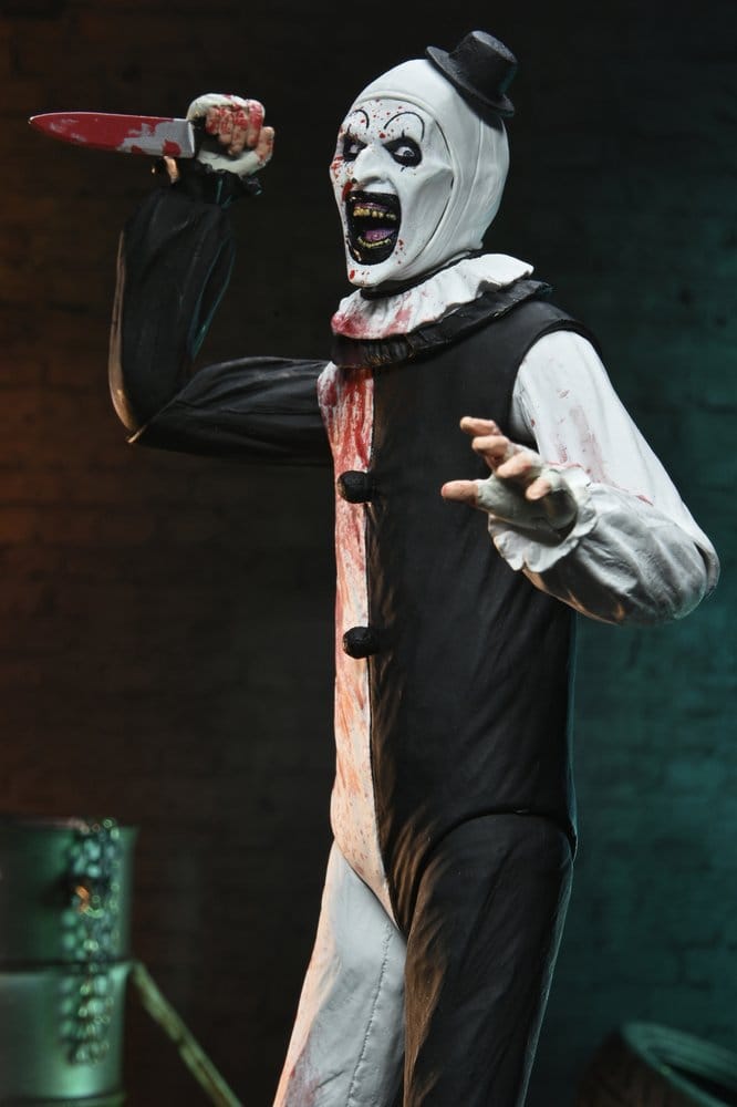 Terrifier 2 Ultimate figurine Art the Clown (Blood Splattered) 18 cm