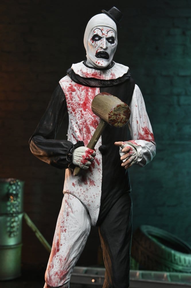 Terrifier 2 Ultimate figurine Art the Clown (Blood Splattered) 18 cm