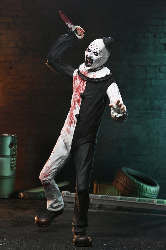 Terrifier 2 Ultimate figurine Art the Clown (Blood Splattered) 18 cm