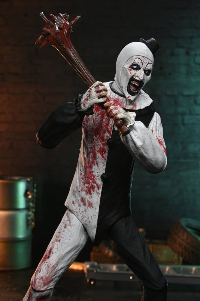 Terrifier 2 Ultimate figurine Art the Clown (Blood Splattered) 18 cm