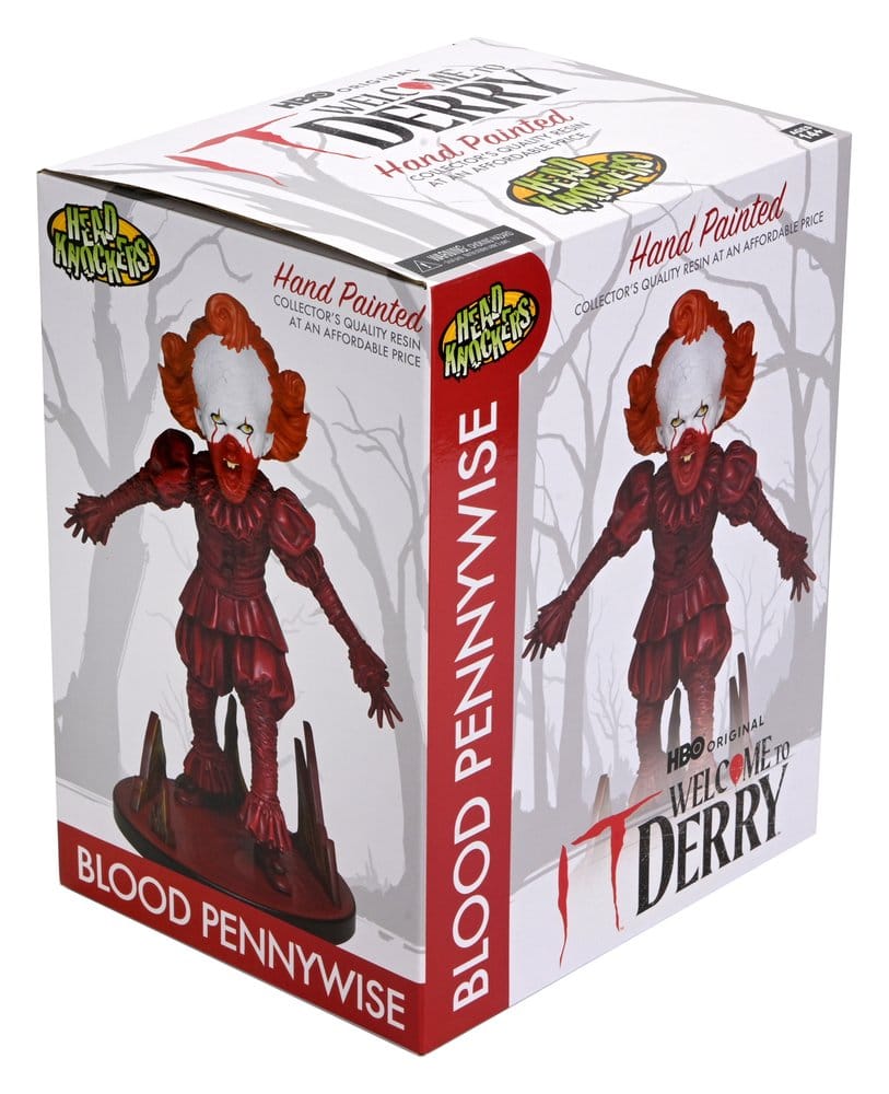 Ça: Welcome To Derry Head Knocker Blood Pennywise 19 cm
