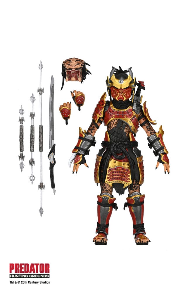 Predator: Hunting Grounds figurine Ultimate Samurai Predator 17 cm