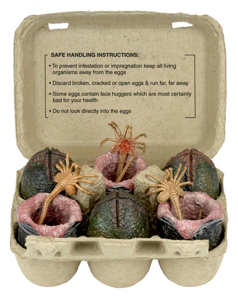 Aliens pack de 6 accessoires Carton of Alien Eggs (40th Anniversary)