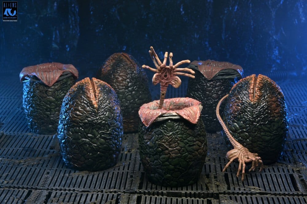 Aliens pack de 6 accessoires Carton of Alien Eggs (40th Anniversary)