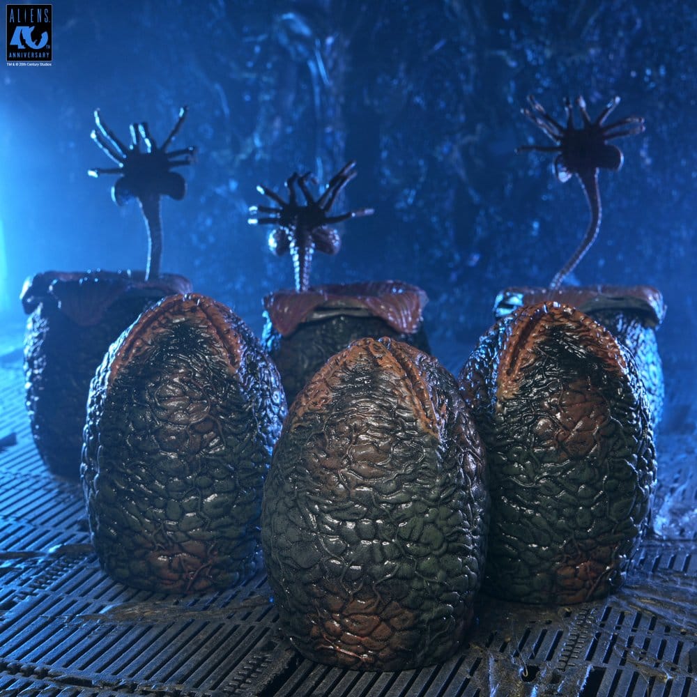 Aliens pack de 6 accessoires Carton of Alien Eggs (40th Anniversary)