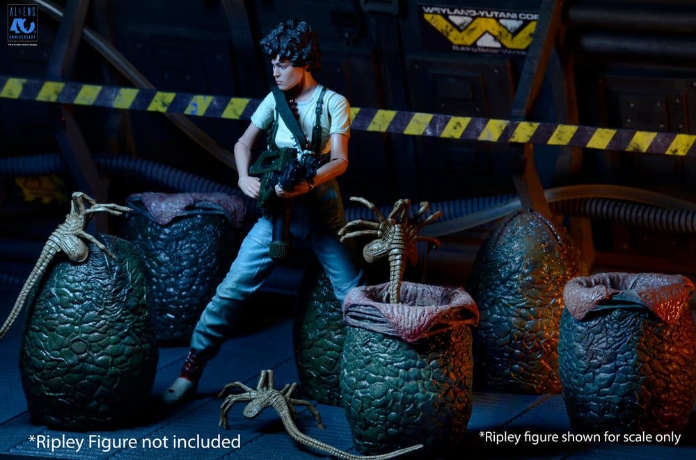 Aliens pack de 6 accessoires Carton of Alien Eggs (40th Anniversary)