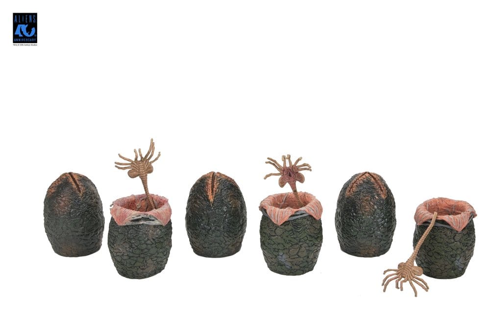 Aliens pack de 6 accessoires Carton of Alien Eggs (40th Anniversary)