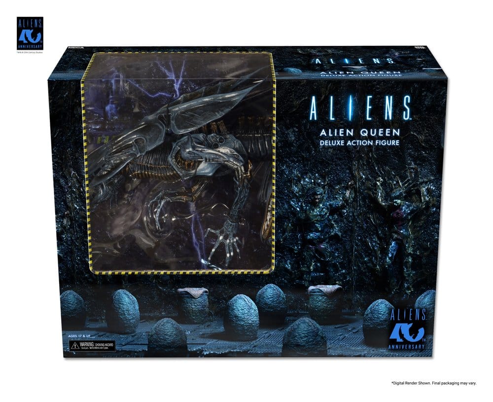 Aliens Ultra Deluxe figurine Alien Queen (40th Anniversary) 38 cm