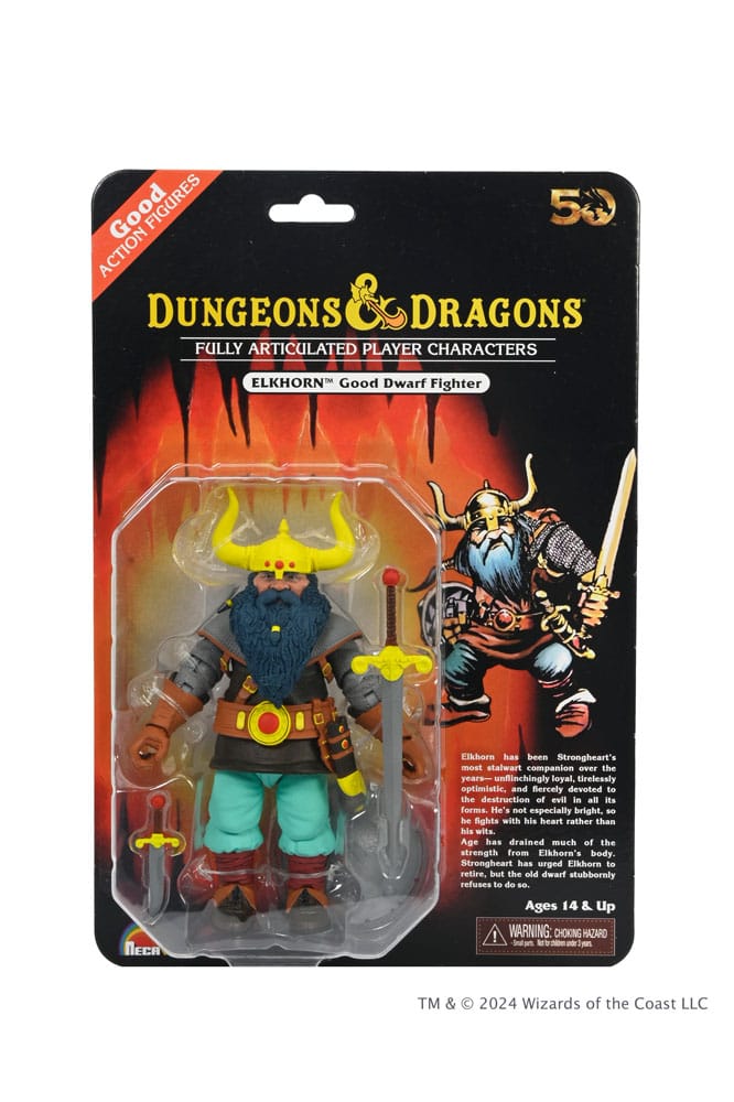 Dungeons and Dragons figurine 50th Anniversary Elkhorn on Blister Card 18 cm