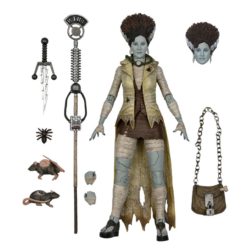 Universal Monsters x Teenage Mutant Ninja Turtles figurine April as The Bride 18 cm