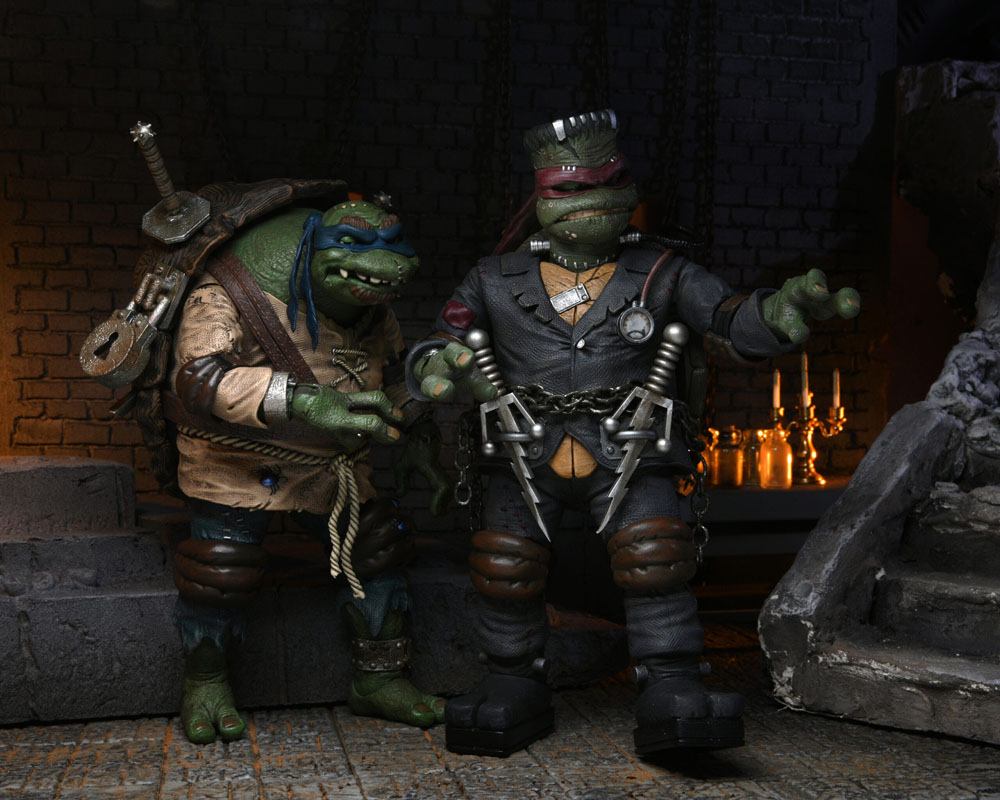 Universal Monsters x Teenage Mutant Ninja Turtles figurine Ultimate Leonardo as The Hunchback 18 cm