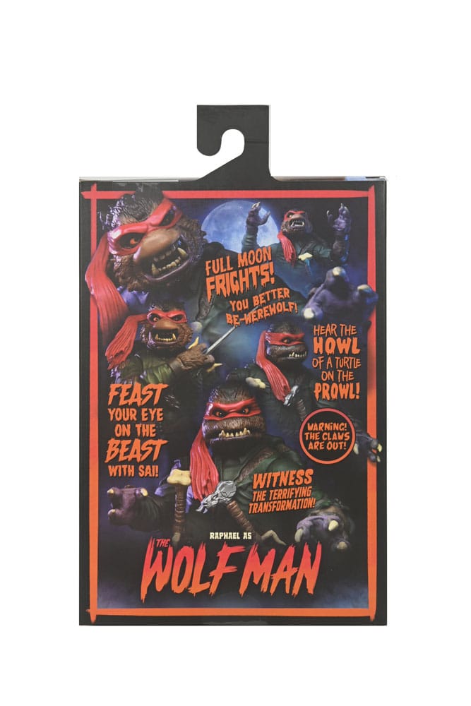 Universal Monsters x Teenage Mutant Ninja Turtles figurine Ultimate Raphael as The Wolfman 18 cm