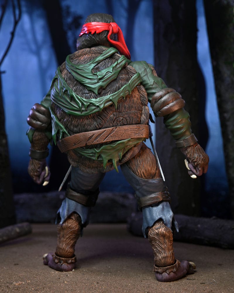 Universal Monsters x Teenage Mutant Ninja Turtles figurine Ultimate Raphael as The Wolfman 18 cm