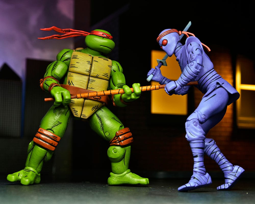 Teenage Mutant Ninja Turtles (Mirage Comics) pack 4 figurines Leonardo, Raphael, Michelangelo, Donatello 18 cm