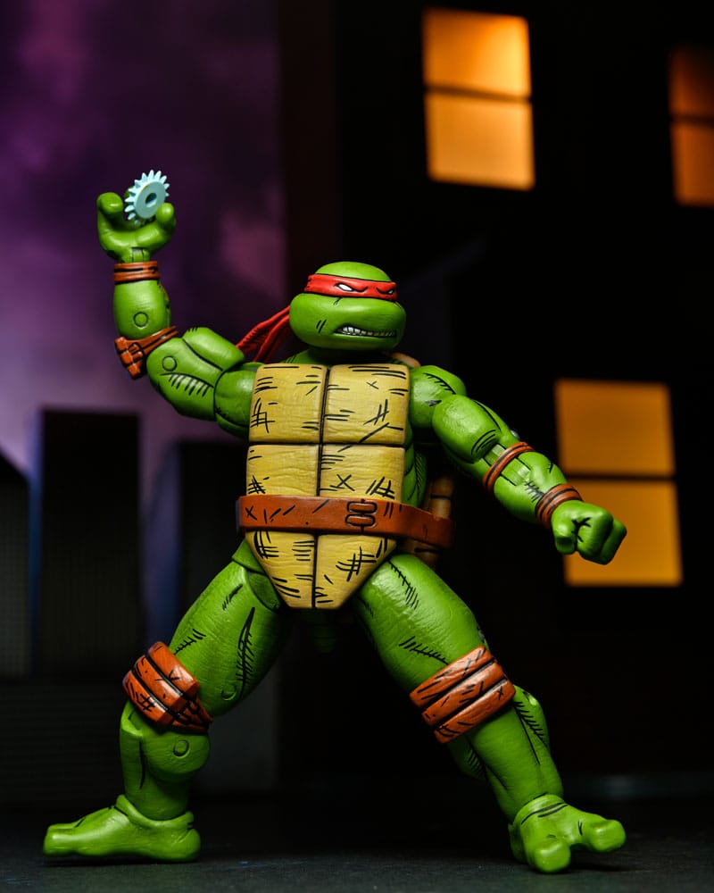 Teenage Mutant Ninja Turtles (Mirage Comics) pack 4 figurines Leonardo, Raphael, Michelangelo, Donatello 18 cm