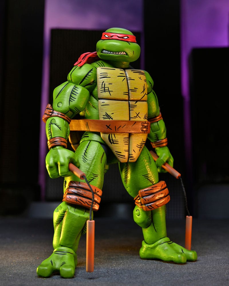 Teenage Mutant Ninja Turtles (Mirage Comics) pack 4 figurines Leonardo, Raphael, Michelangelo, Donatello 18 cm