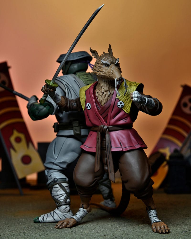 Tortues Ninja The Last Ronin figurine Ultimate Splinter 18 cm