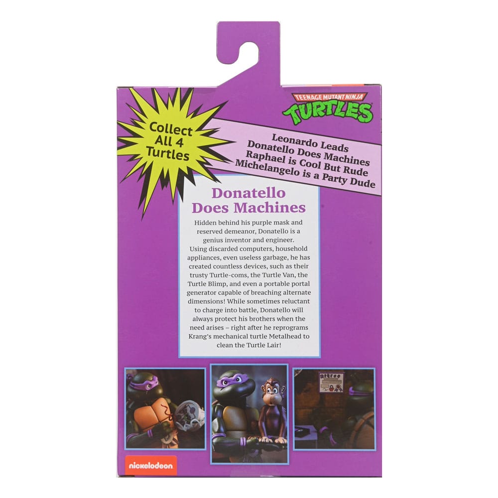 Teenage Mutant Ninja Turtles (1987 Cartoon) figurine Ultimate Donatello (VHS) 18 cm
