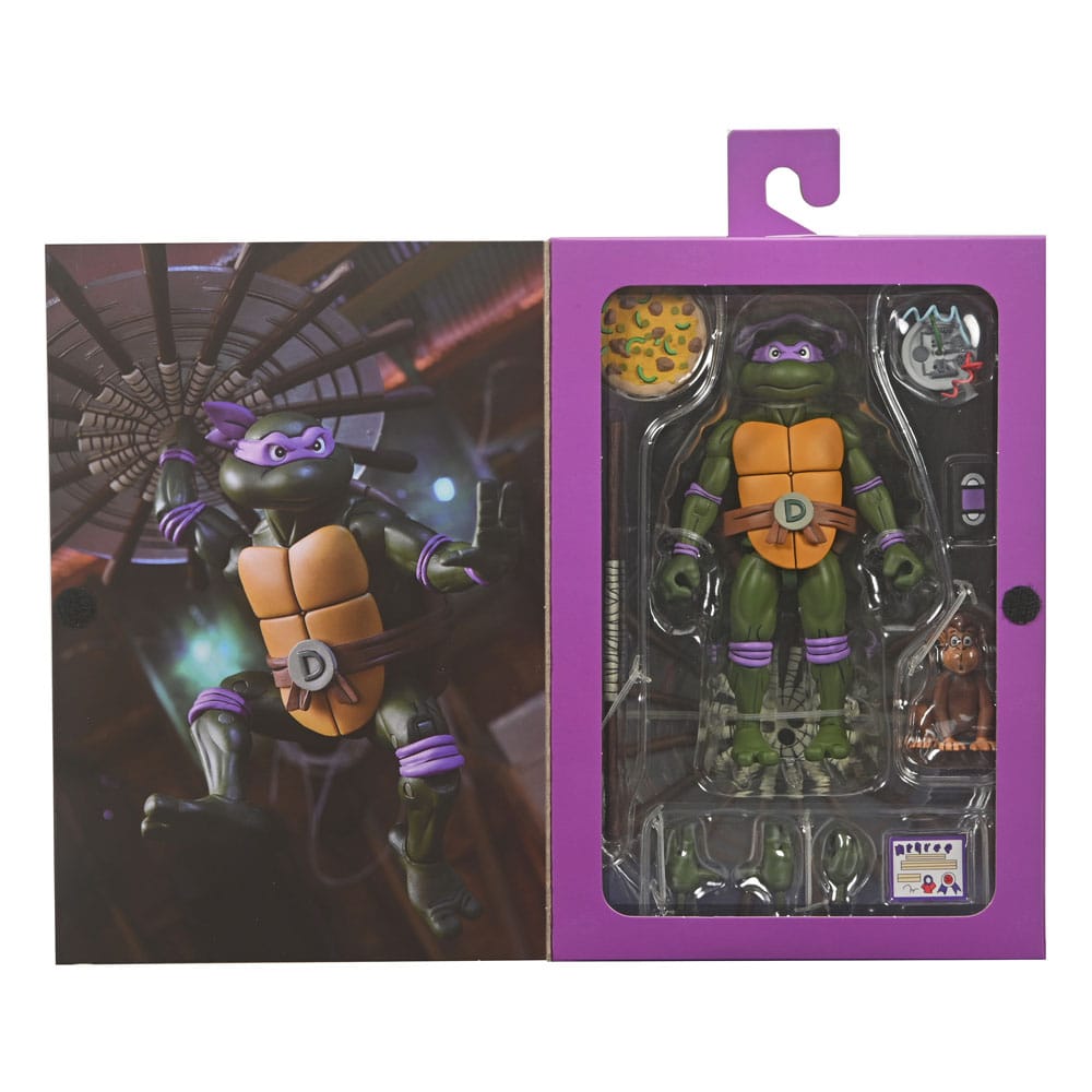 Teenage Mutant Ninja Turtles (1987 Cartoon) figurine Ultimate Donatello (VHS) 18 cm