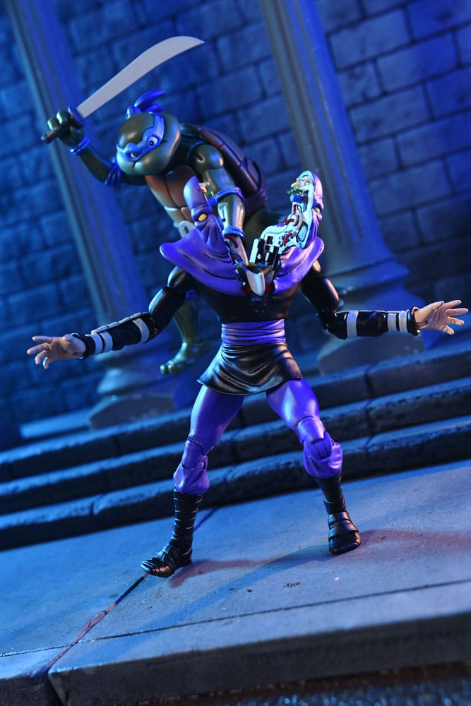 Tortues Ninja (Cartoon) pack 2 figurines Business Suit Casey Jones & Split Foot Soldier 18 cm