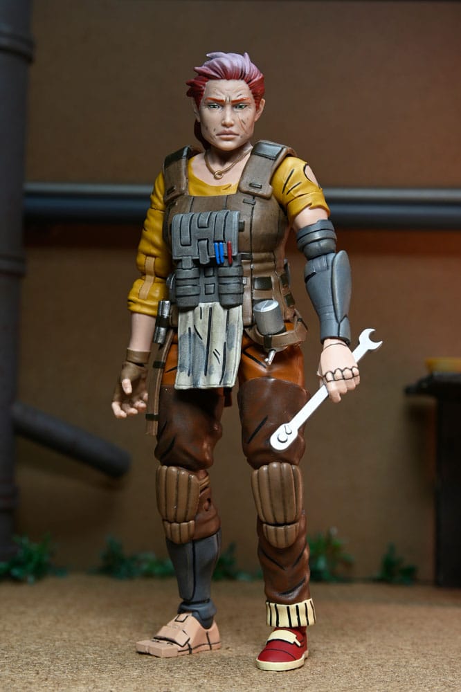 Tortues Ninja (The Last Ronin The Lost Years) figurine Synja Grammy April with Baby Yi & Moja 18 cm