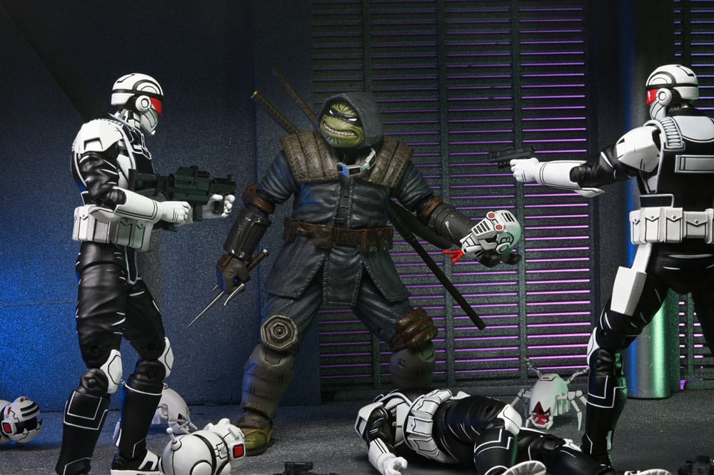 Tortues Ninja (The Last Ronin) figurine Synja Commando with Mousers 18 cm