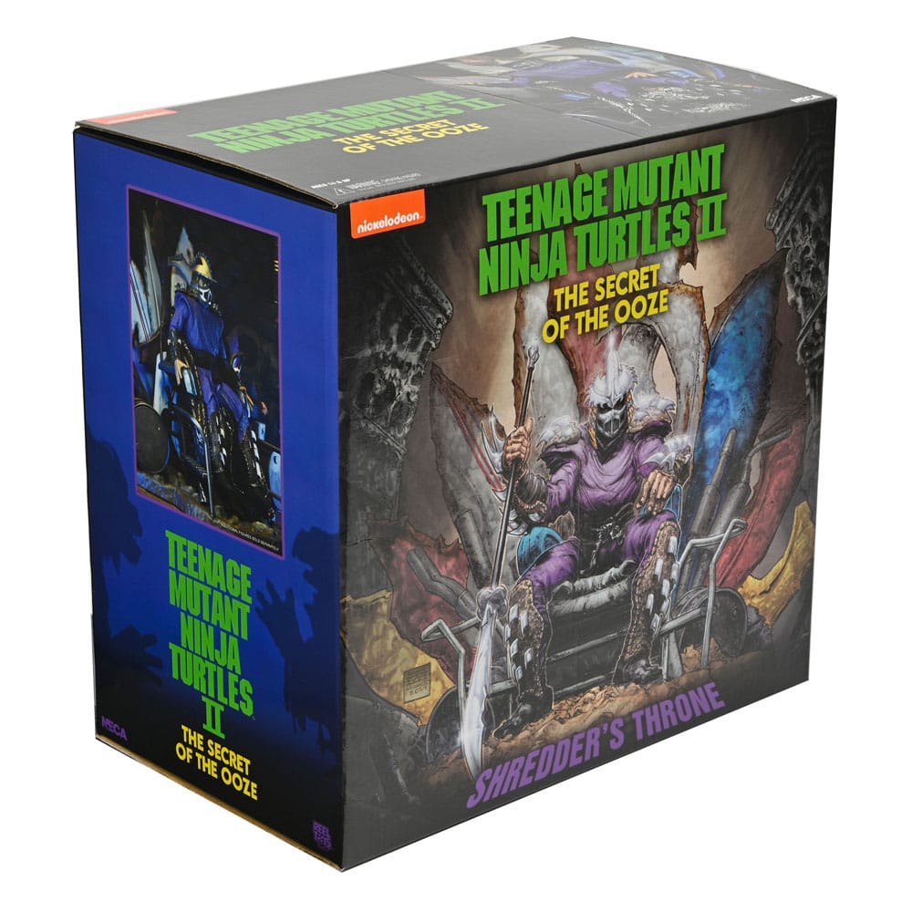 Tortues Ninja 2: Secret of the Ooze diorama Shredder's Throne 27 cm
