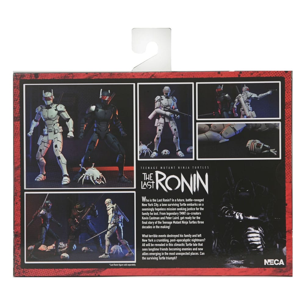 Tortues Ninja (The Last Ronin) pack 2 figurines Synja Robots 18 cm