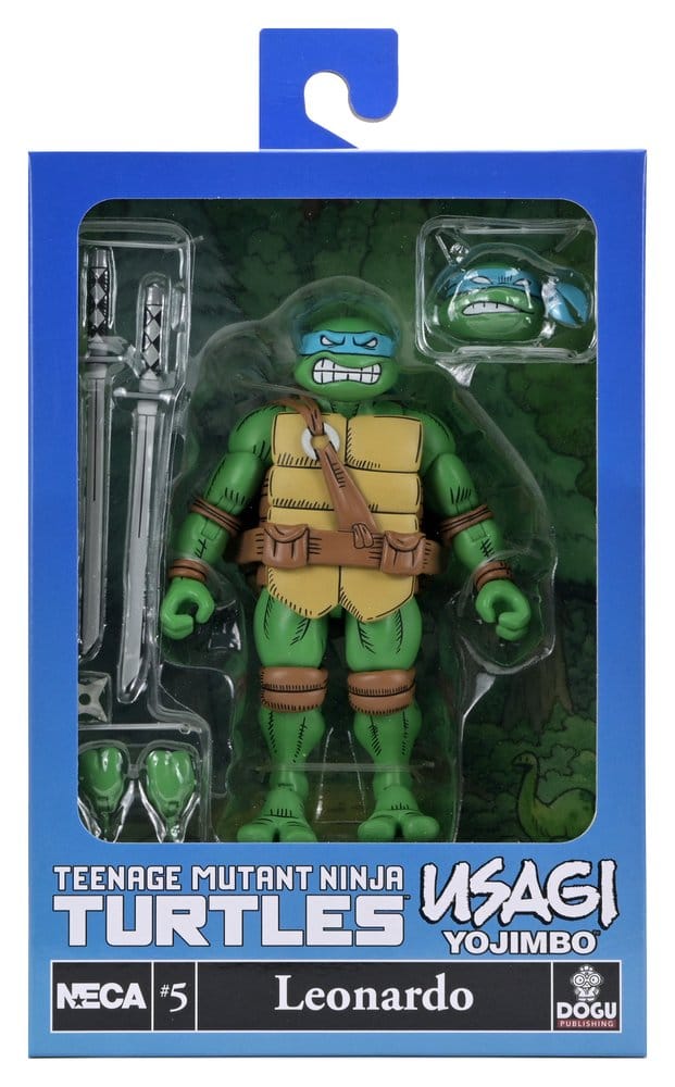 Teenage Mutant Ninja Turtles x Usagi Yojimbo Ultimate figurine Leonardo 18 cm