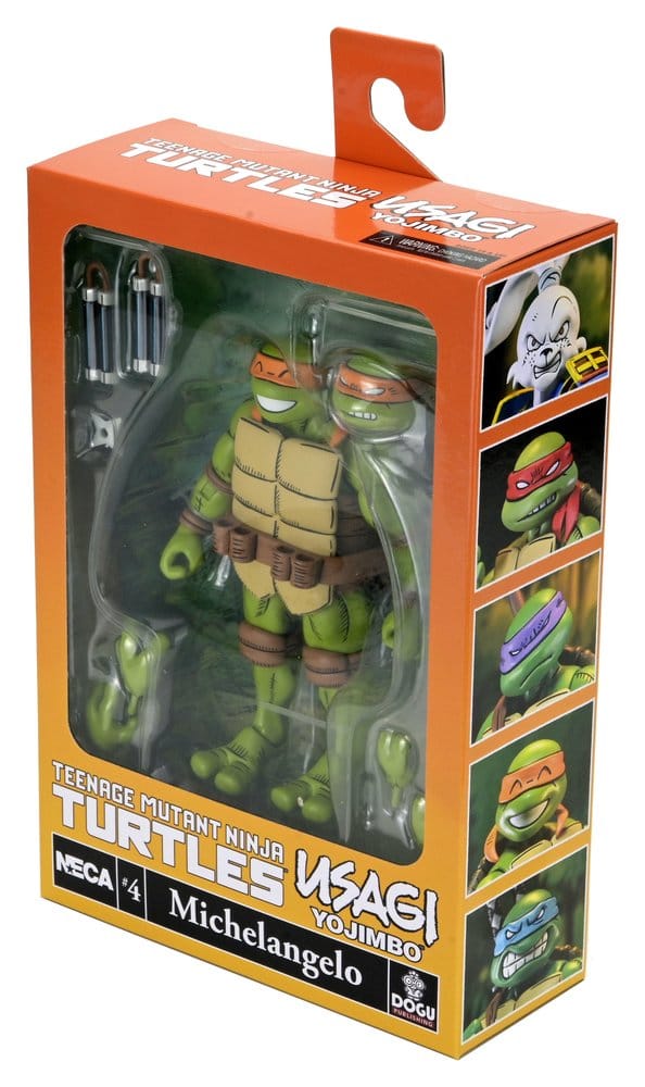 Teenage Mutant Ninja Turtles x Usagi Yojimbo Ultimate figurine Michelangelo 18 cm