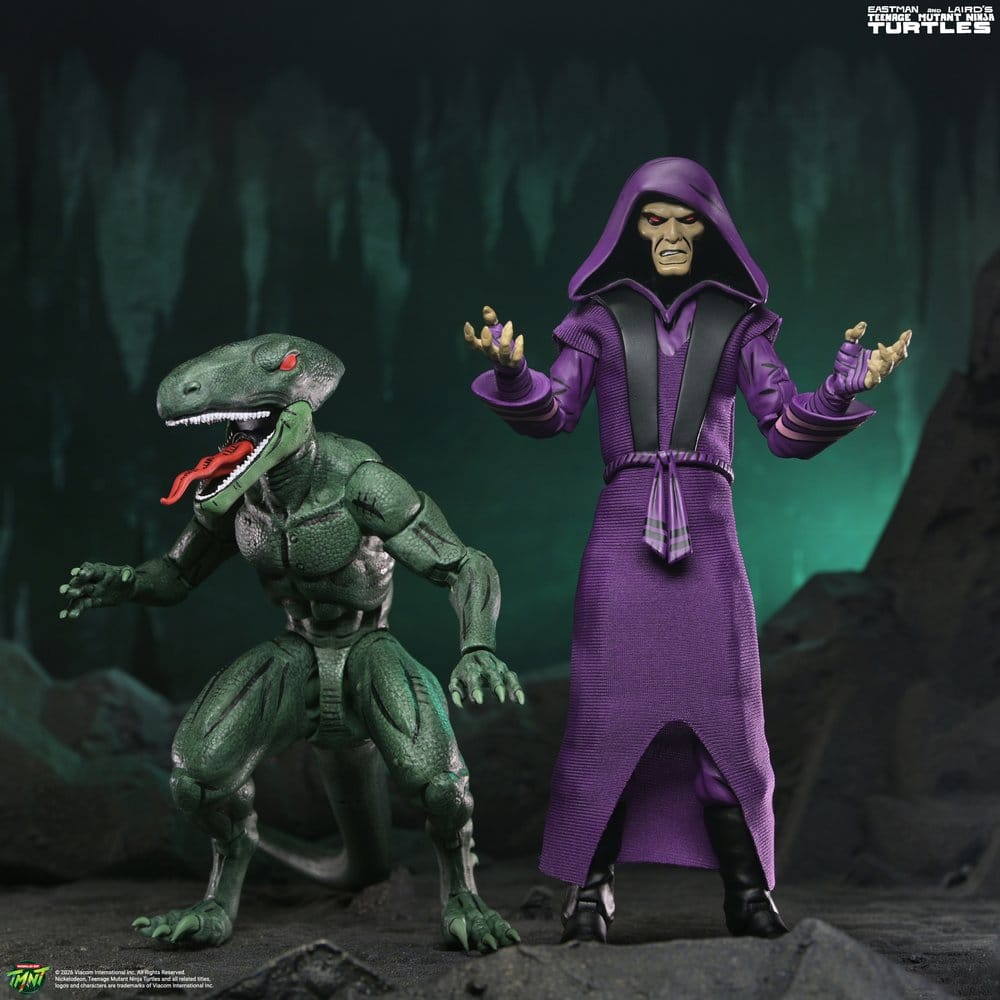 Teenage Mutant Ninja Turtles (Mirage Comics) pack 2 figurines Daimyo Orkai & Raptor 18 cm