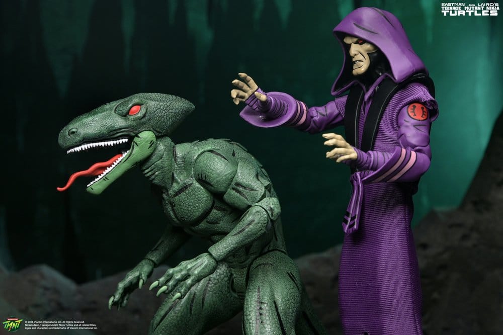 Teenage Mutant Ninja Turtles (Mirage Comics) pack 2 figurines Daimyo Orkai & Raptor 18 cm