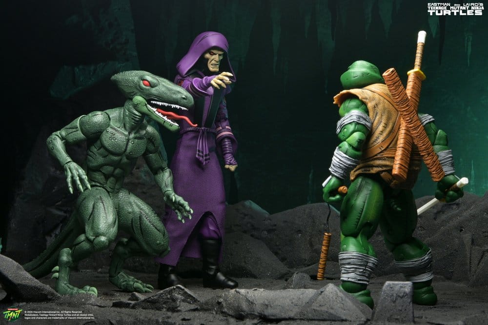 Teenage Mutant Ninja Turtles (Mirage Comics) pack 2 figurines Daimyo Orkai & Raptor 18 cm