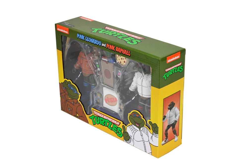 Tortues Ninja (Cartoon) figurine Punk Leo and Punk Raph 2 Pack 18 cm