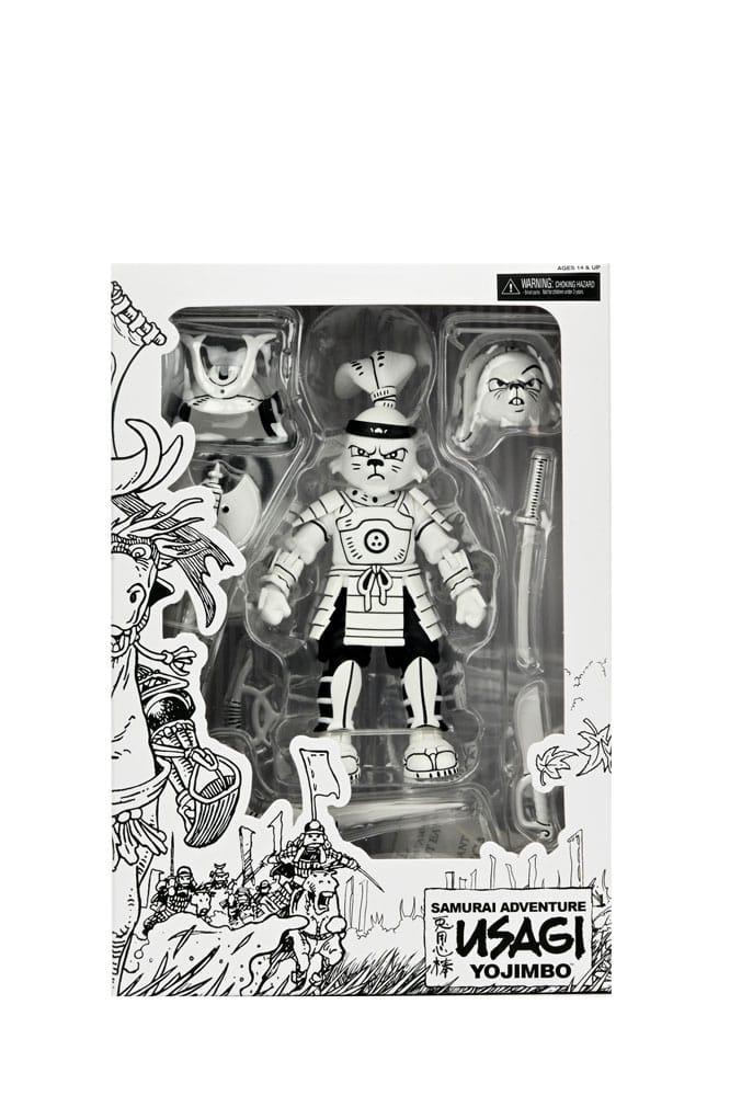 Usagi Yojimbo figurine Samurai Usagi Yojimbo (Black & White) 18 cm