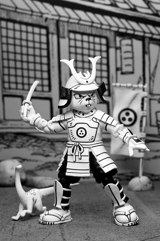 Usagi Yojimbo figurine Samurai Usagi Yojimbo Black & White Figure 18 cm