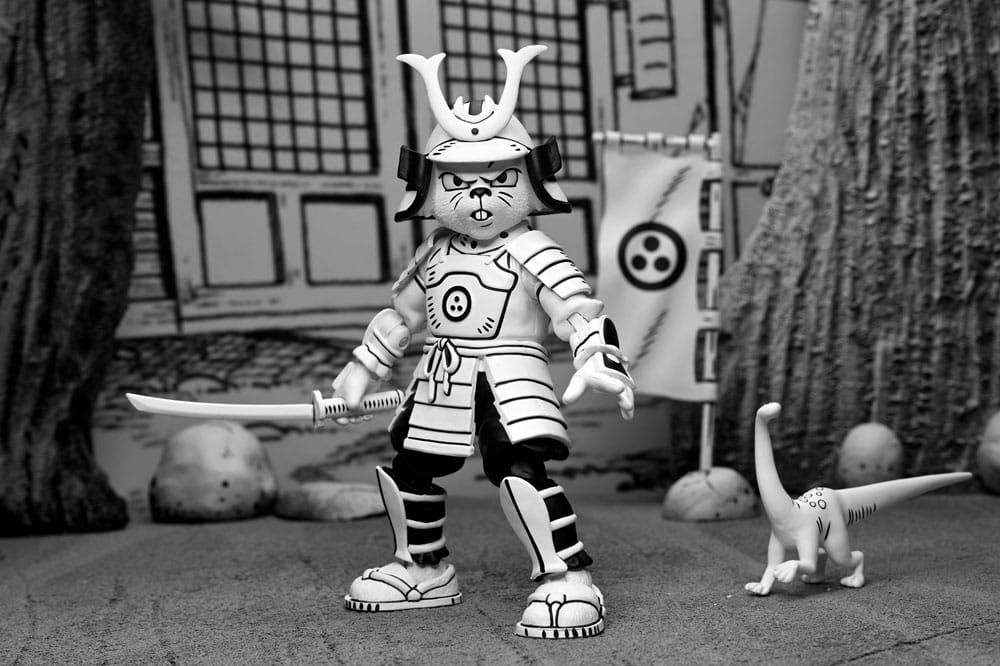Usagi Yojimbo figurine Samurai Usagi Yojimbo Black & White Figure 18 cm
