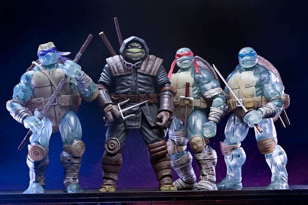Tortues Ninja (The Last Ronin) pack 3 figurines Ghost Brothers 18 cm