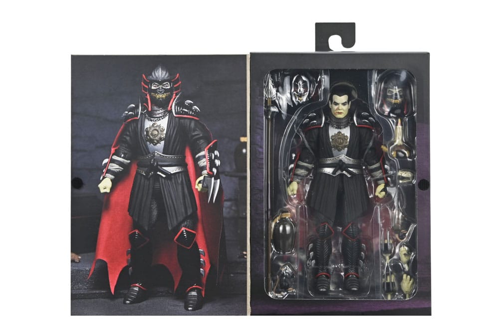 Tortues Ninja x Universal Monsters figurines Shredder as Dracula Classic Colors 18 cm