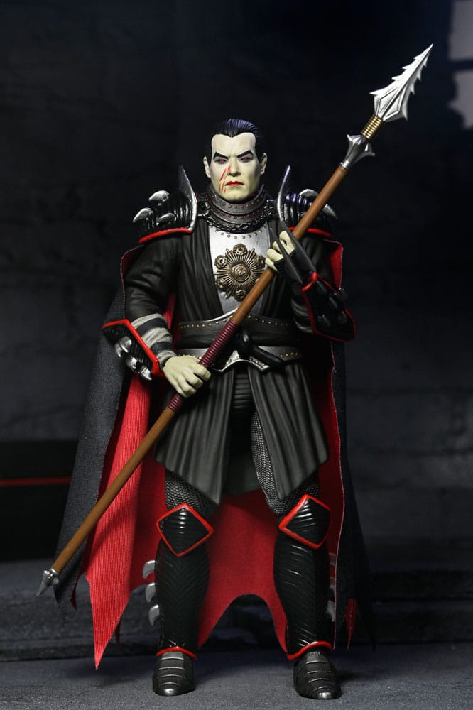 Tortues Ninja x Universal Monsters figurines Shredder as Dracula Classic Colors 18 cm