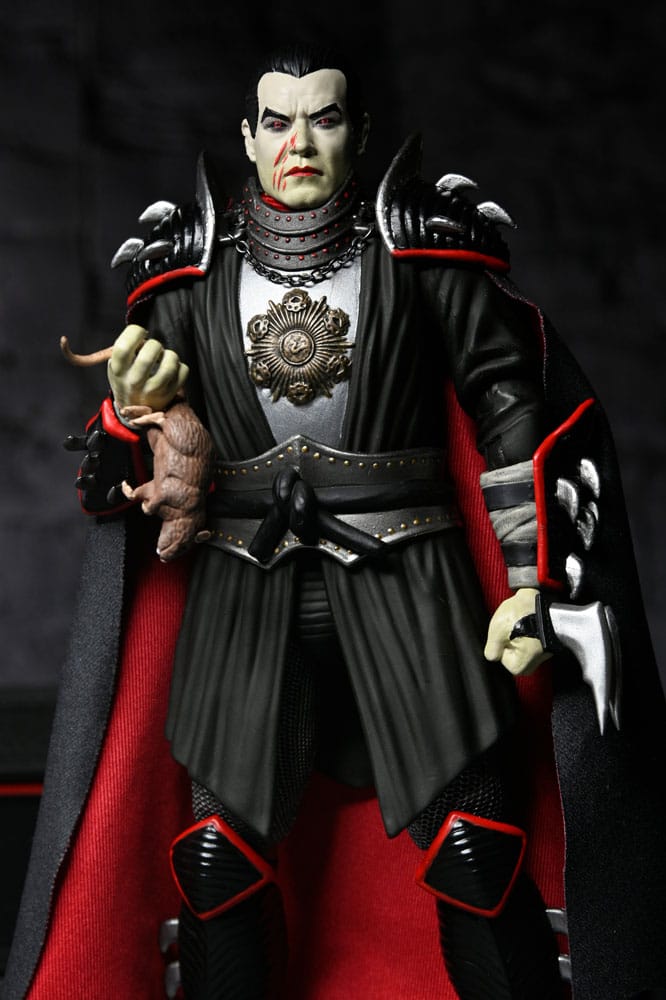 Tortues Ninja x Universal Monsters figurines Shredder as Dracula Classic Colors 18 cm