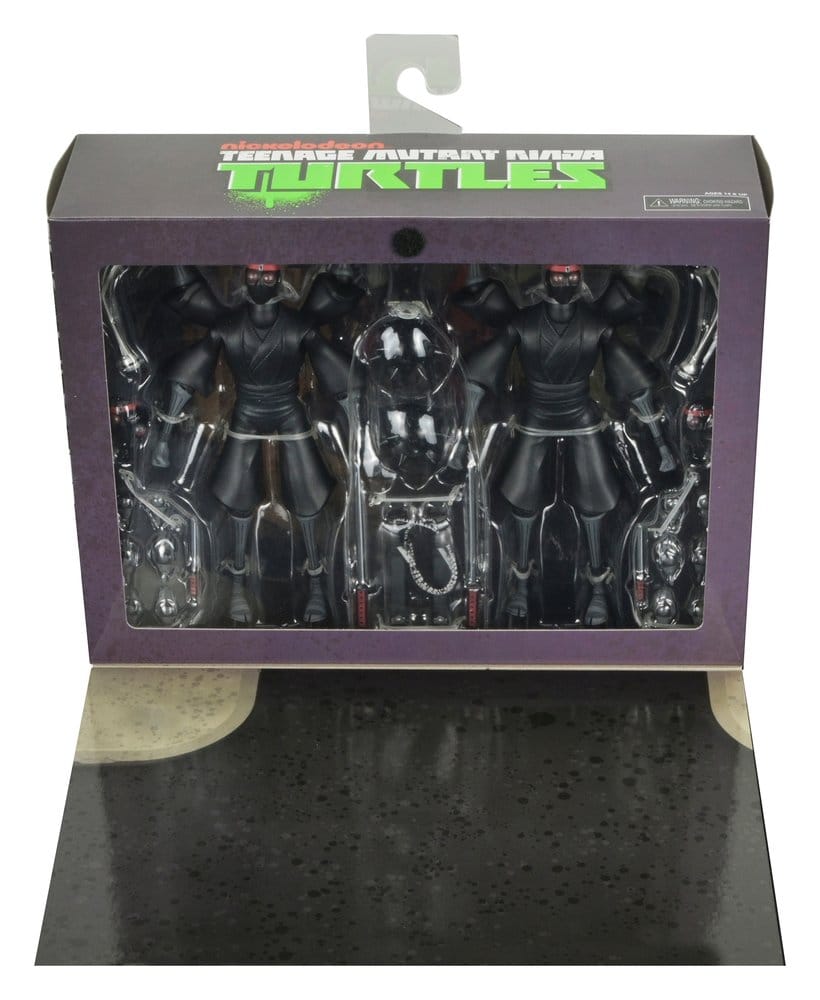 Teenage Mutant Ninja Turtles (2012 Cartoon) pack 2 figurines Footbots 18 cm