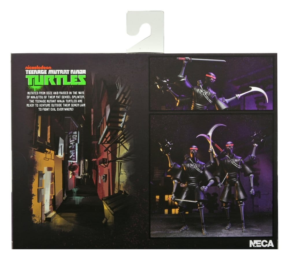 Teenage Mutant Ninja Turtles (2012 Cartoon) pack 2 figurines Footbots 18 cm