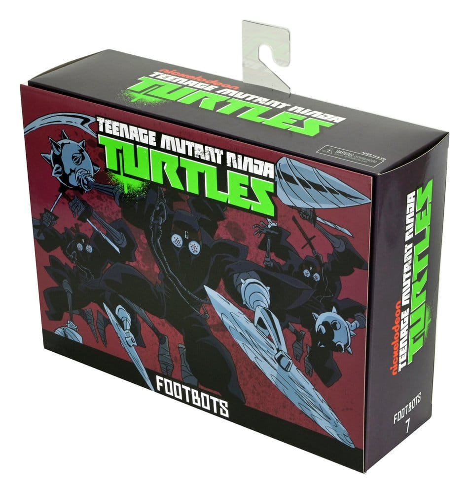 Teenage Mutant Ninja Turtles (2012 Cartoon) pack 2 figurines Footbots 18 cm