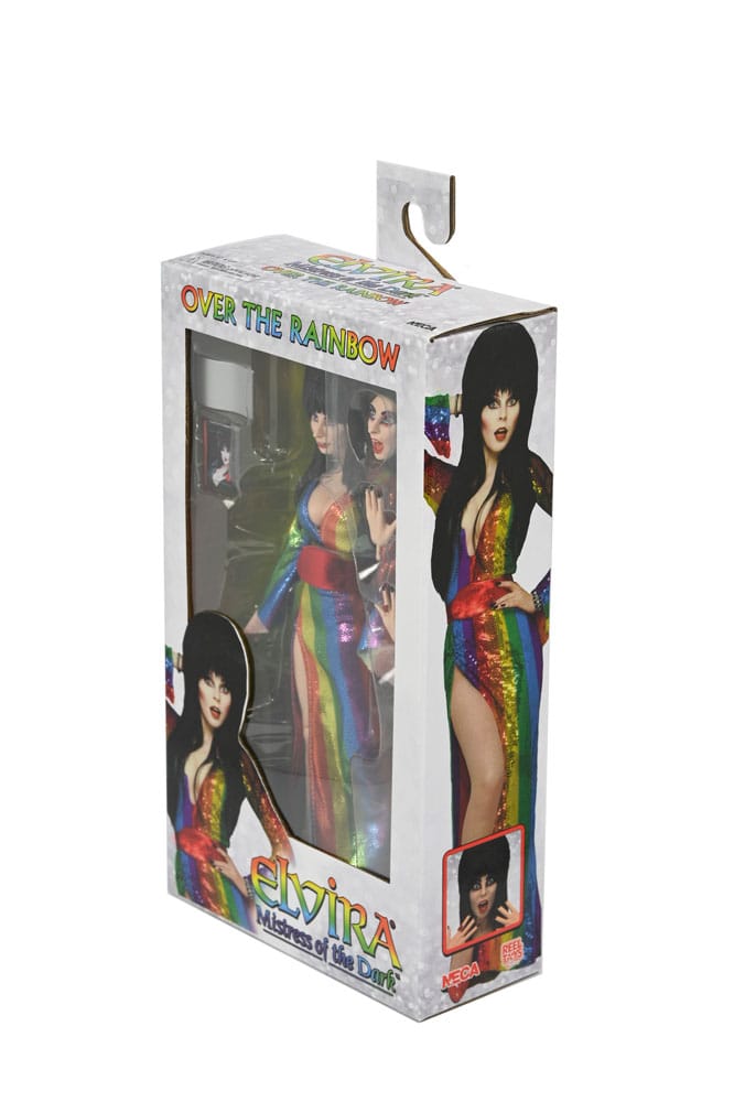 Elvira, Mistress of the Dark figurine Clothed Over the Rainbow Elvira 20 cm